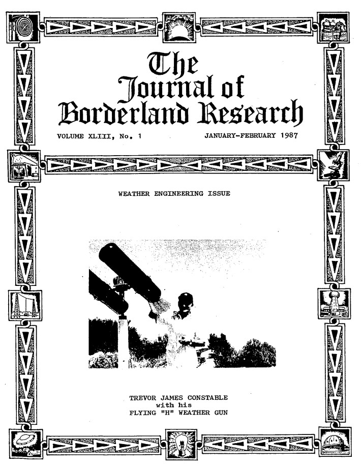 Journal of Borderland Research, Vol. 43, No. 1, January-February 1987.