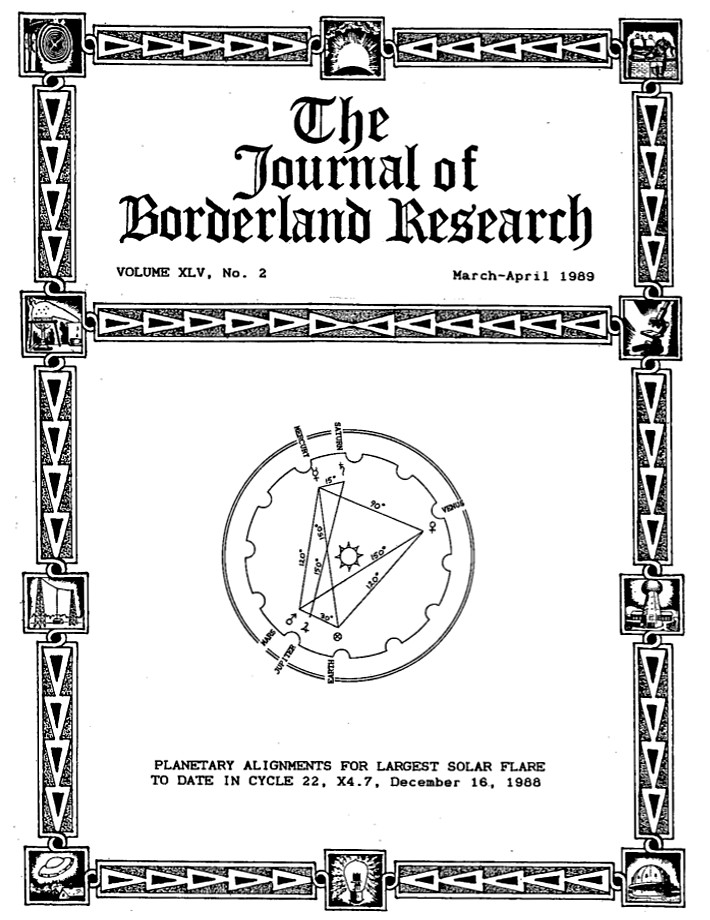 Journal of Borderland Research, Vol. 45, No. 2, March-April 1989.