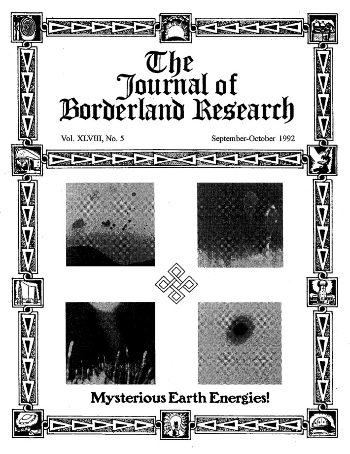 Journal of Borderland Research, Vol. 48, No. 5, September-October 1992.