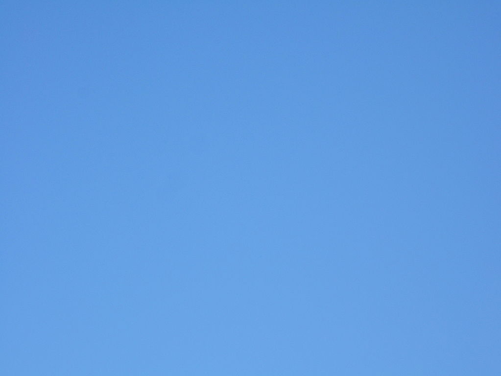 Ciel bleu du sud de la France.