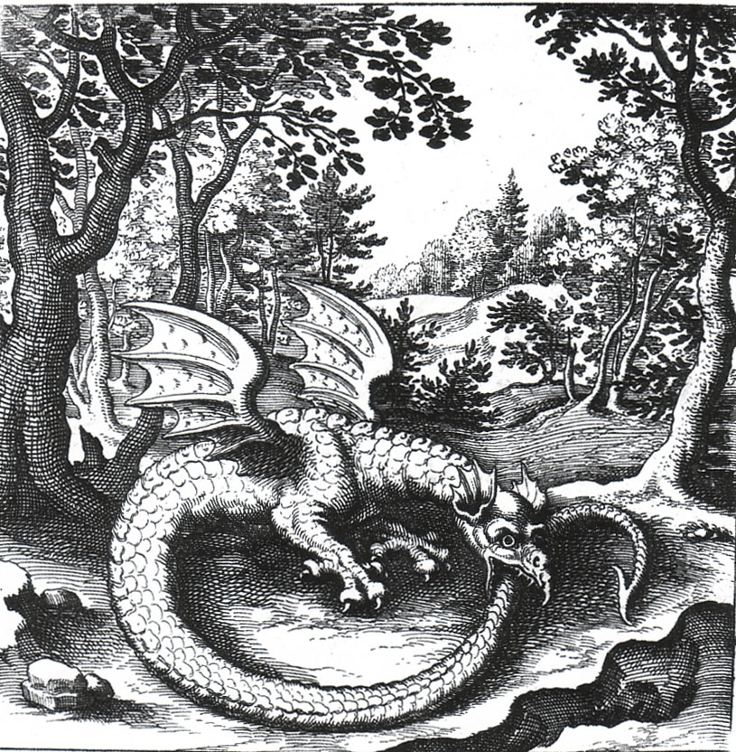 Lucas Jennis - The Ouroboros Dragon (1625)