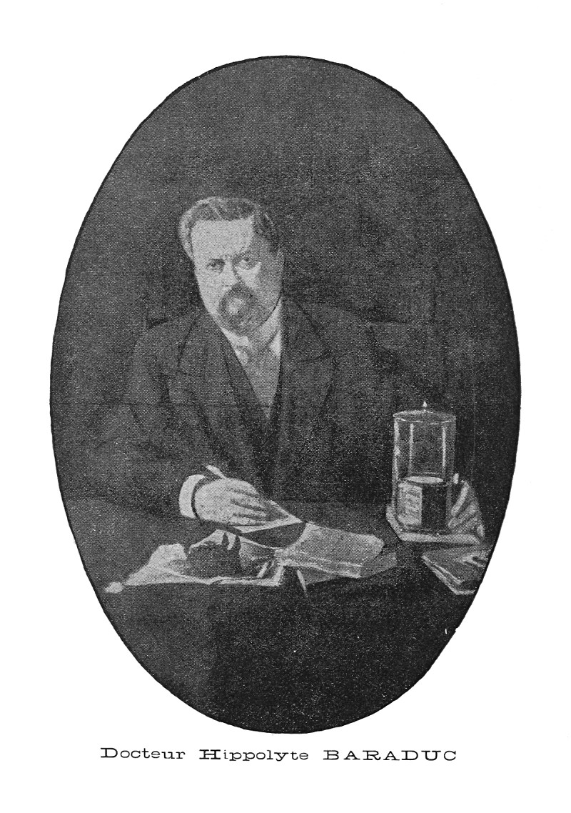 Portrait of Dr. Hippolyte Baraduc (1850-1909).